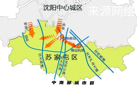 一个沈阳人眼中的地图,普通人看一线城市