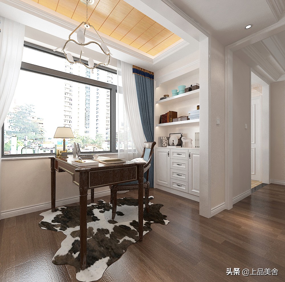 四川夫妻装修新房,三室两厅房子美式风格装修