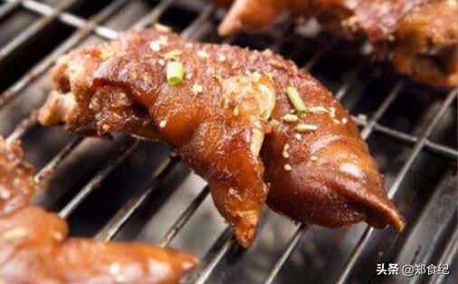 最好吃的烤猪蹄店,郑州劲爆烤猪蹄