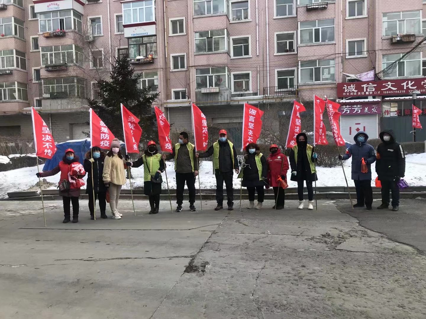 她们顶起金都战疫一片天