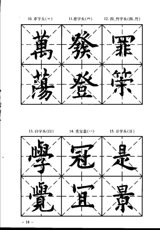 柳体楷书字帖入门,楷书初学入门字帖图片
