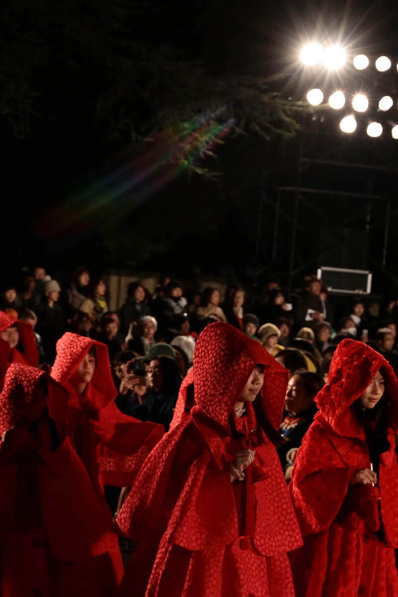 公园时装秀,公园时装秀场