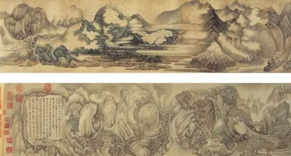 明代夏芷国画山水作品高清大图,明代100幅山水精品赏析第二辑