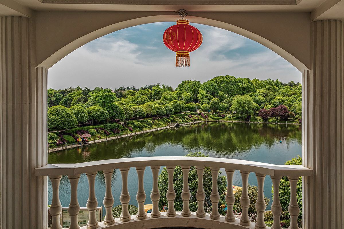 美丽乡村：室外桃源休闲山庄，一步一景美如画