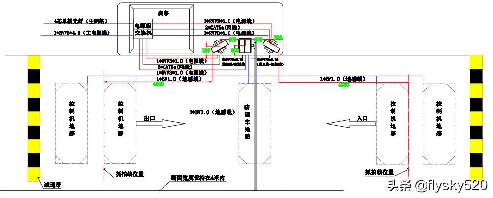 自动车牌识别系统施工,车牌识别系统安装施工