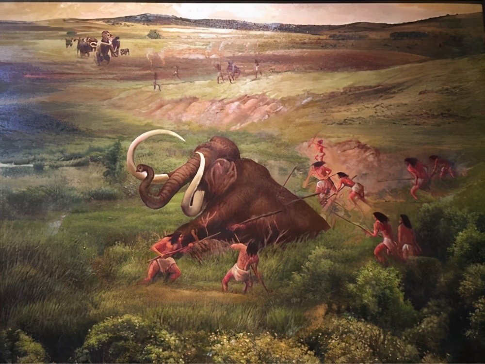 原始人猎杀猛犸象是可以实现的么,一群原始人猎杀猛犸象的电影