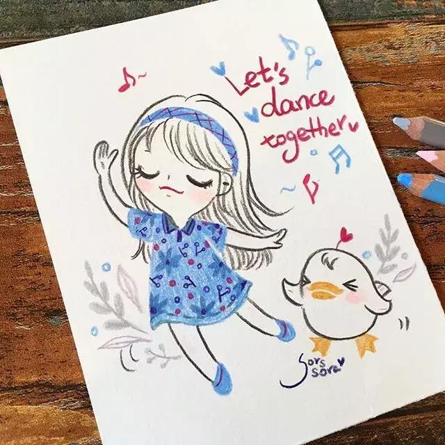 100张简笔画小学生,100张简笔花朵铅笔画