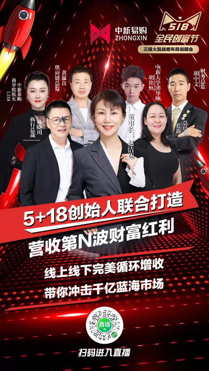 全民创富,全民创业最新直播