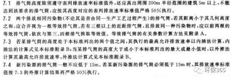 废气处理烟囱高度,废气塔烟囱取样口高度标准