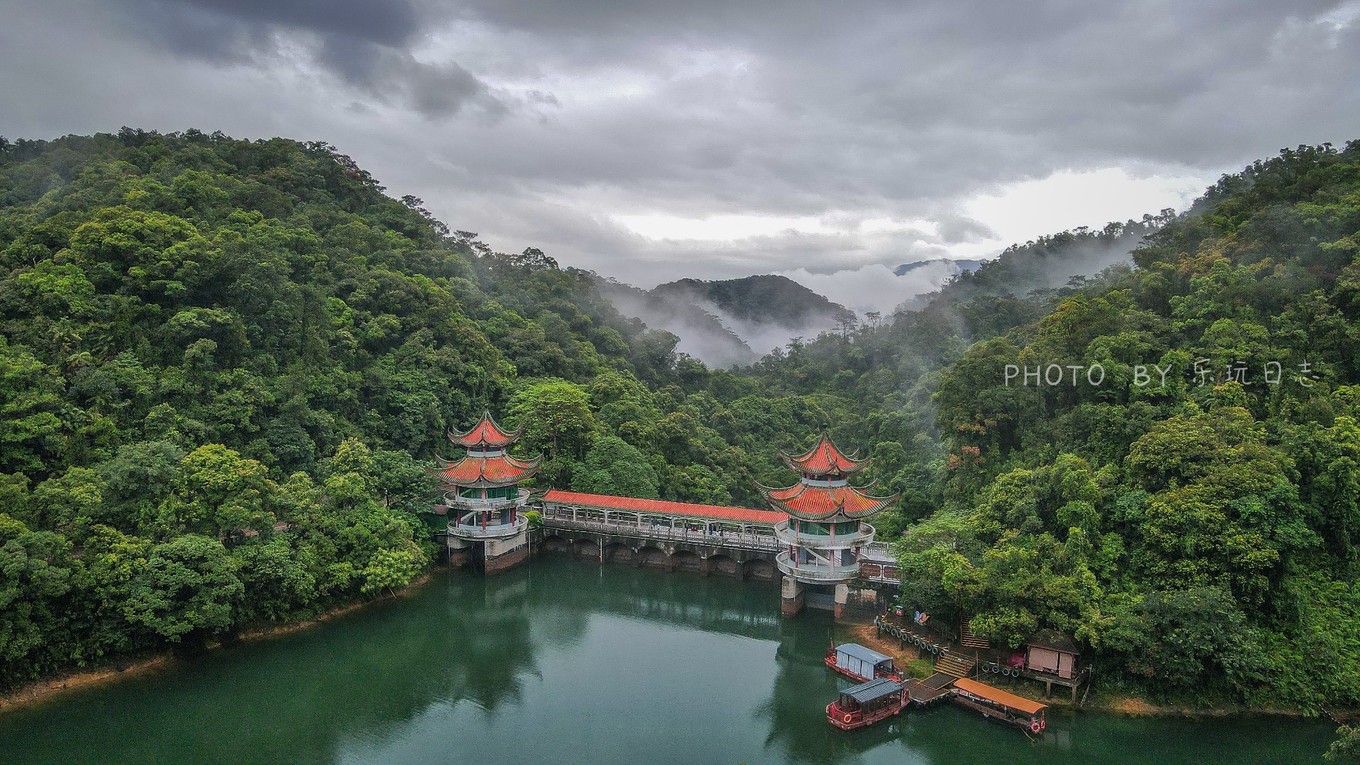 享受鼎湖山绝美风景,换个角度的风景