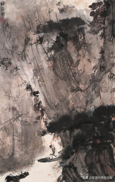 傅抱石山水画30幅,傅抱石山水画精品60幅