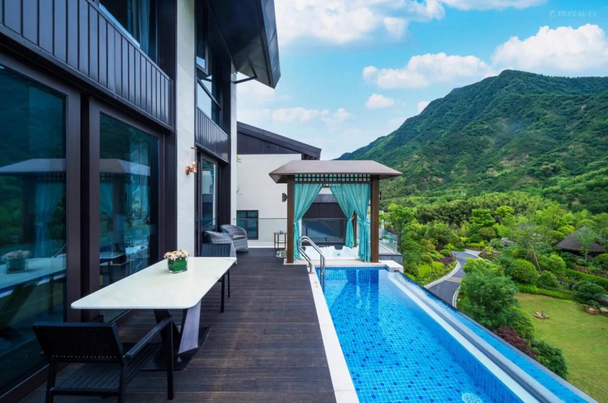 杭州临安湍口氡温泉星泉谷,临安湍口温泉星泉谷度假村