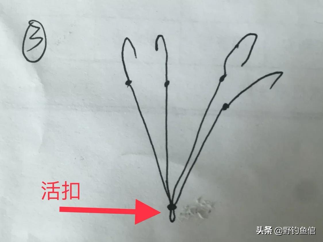 最简单的双铅钓法图解,传统钓双铅钓法图片