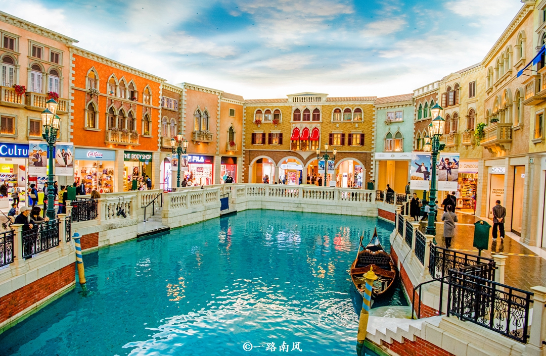 中国有个永不下雨的“威尼斯”，景色不输意大利原版，就在澳门