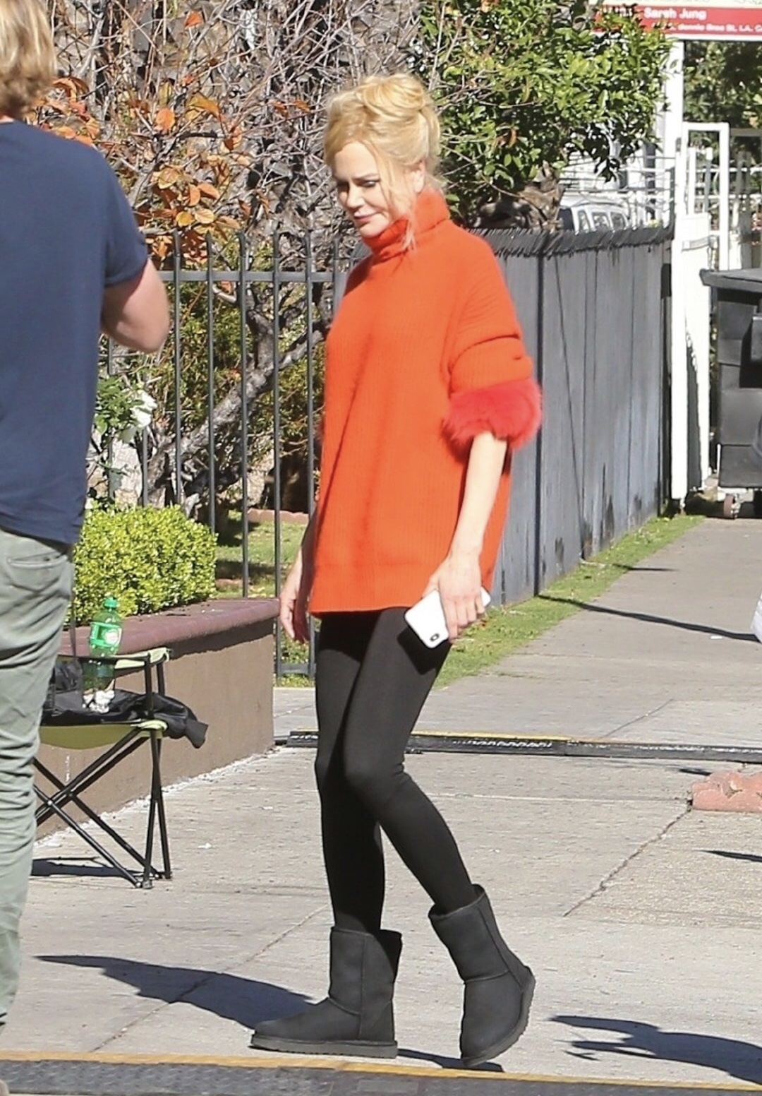 妮可基德曼白色裤子,妮可基德曼穿的裤子