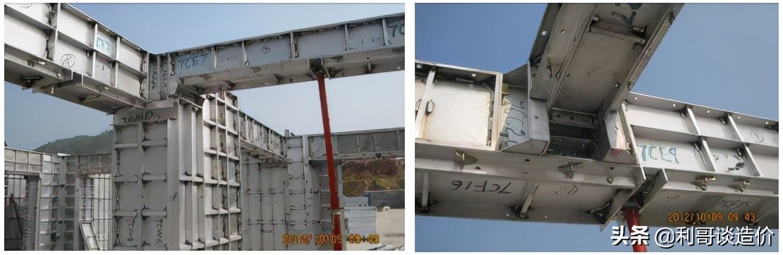 铝模爬架成本更高吗,铝模爬架现场施工图片