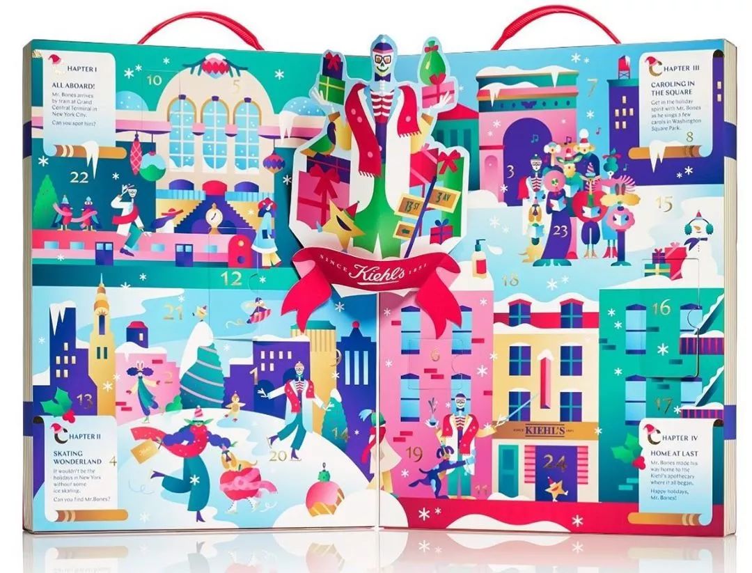 15年十二月日历表,24天日历礼盒