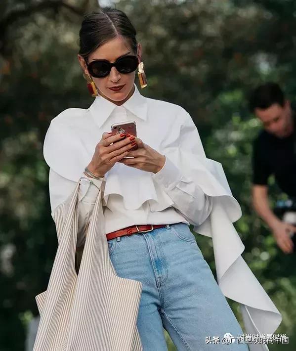 荷叶边显瘦又洋气,荷叶边的搭配技巧