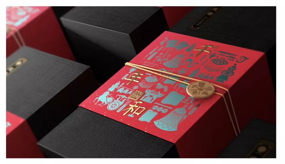 国潮风零食包装设计,极简主义国潮风包装