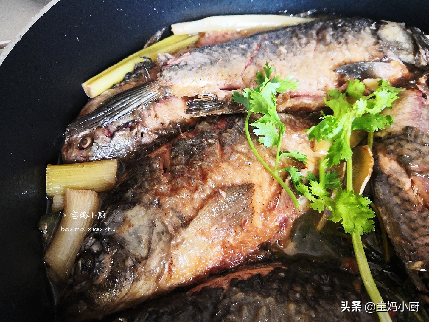 自己动手做的烧鱼真香,家常烧鱼方法