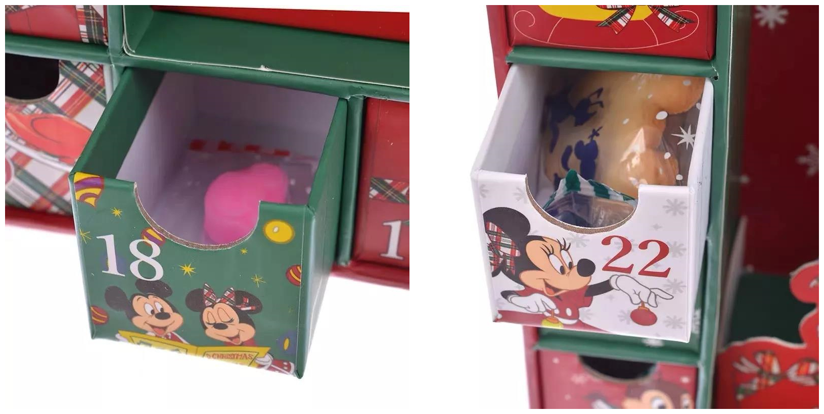 15年十二月日历表,24天日历礼盒