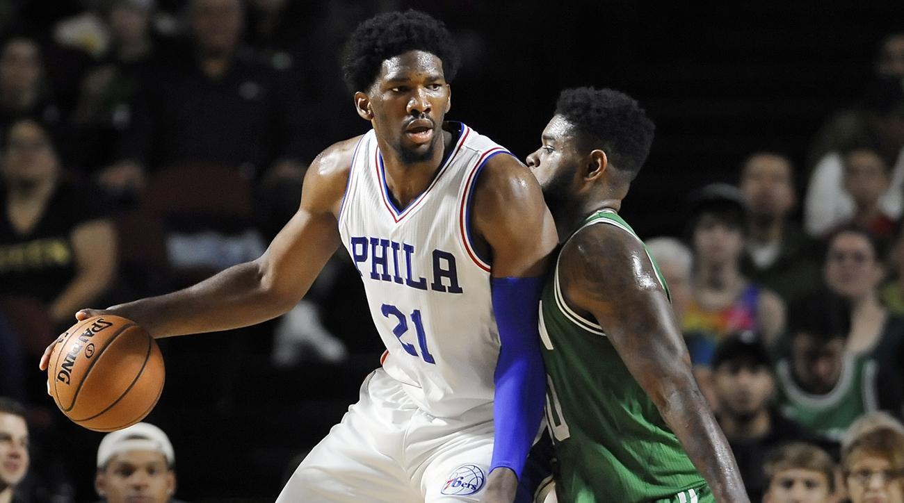 恩比德得mvp时候的队友,大帝恩比德和奥尼尔