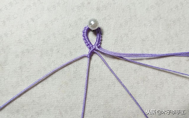 心形手链编法图解视频,手工串珠心形笔筒图解大全