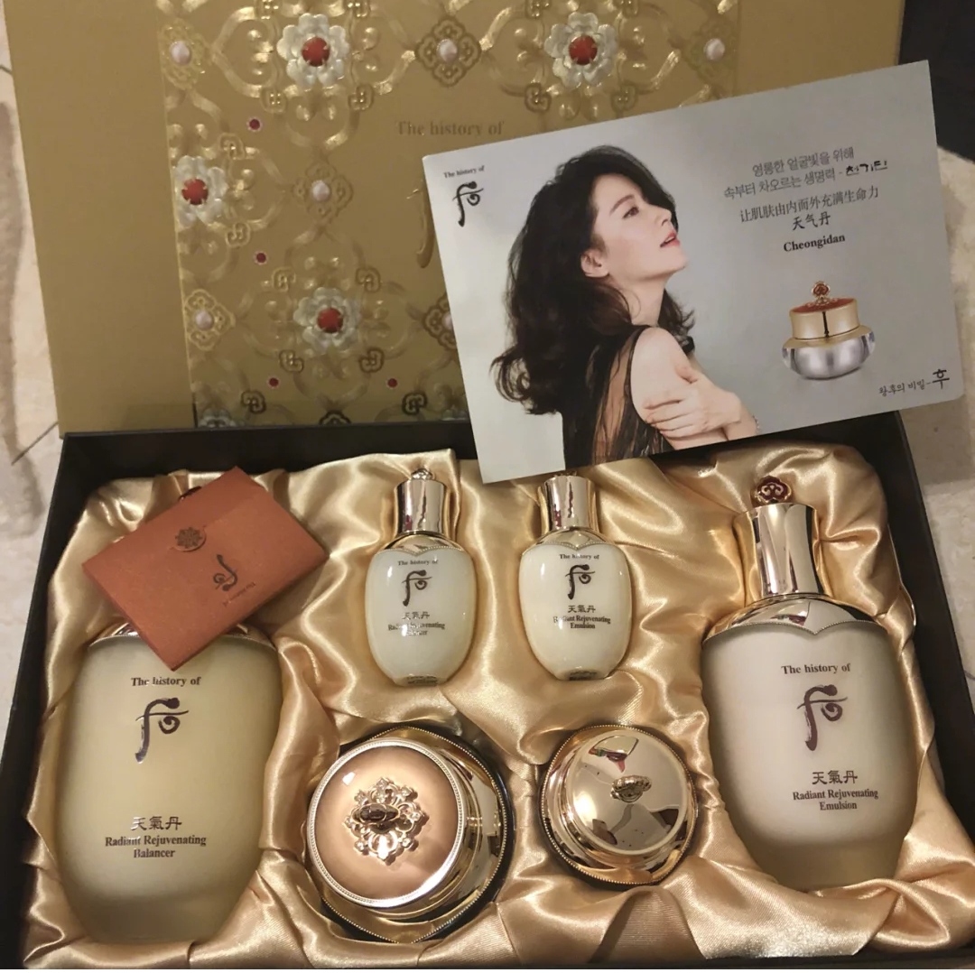 韩国whoo护肤品套装提拉紧致,whoo后的护肤品套盒有哪些