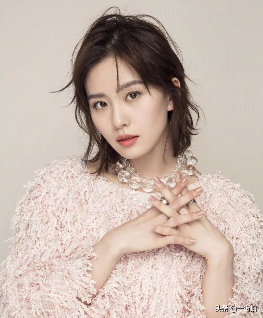 刘诗诗霸气短发,刘诗诗清爽短发随性潇洒