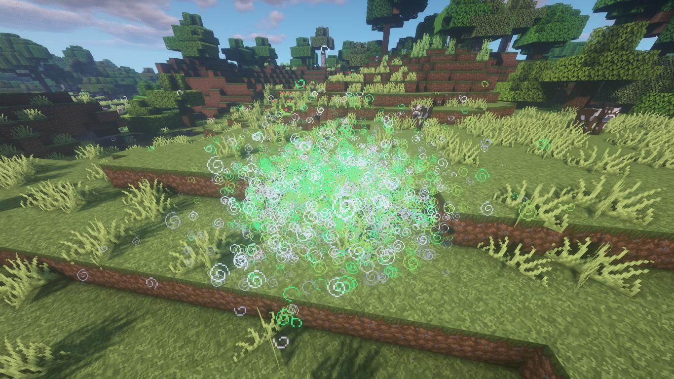 我的世界变绿,我的世界怎么把黄色的土变成绿色