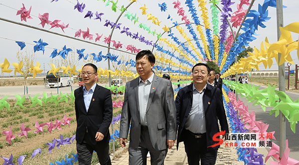 大同市中医医院*党**史学习教育重走习*平近**总书记视察山西大同走过的路