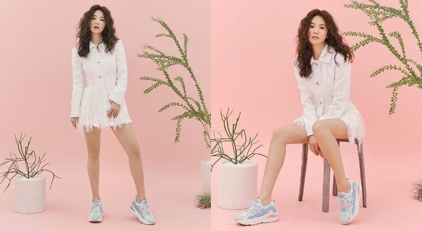 宋慧乔浪漫满屋斜马尾,宋慧乔长发卷发造型