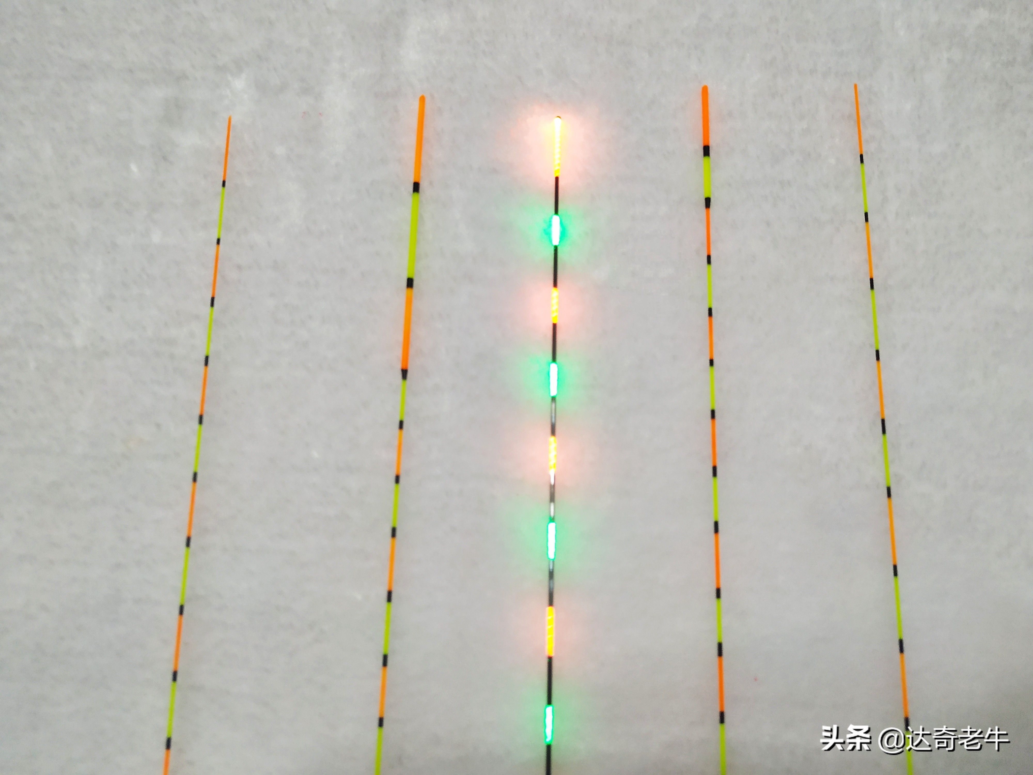 夜钓浮漂不反光怎么调节,野钓浮漂上顶必中鱼调漂方法