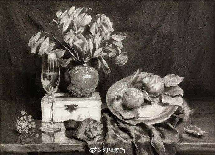 刘斌素描全过程,刘斌素描的技法