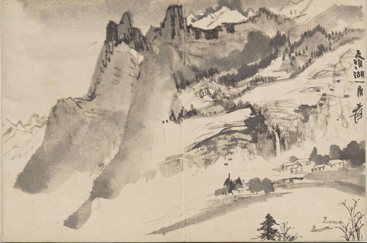 初学者如何画好国画,初学者山水画临摹步骤