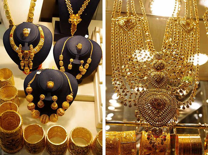 这里是黄金首饰的世界，有重达64公斤最大金戒指，令人大开眼界
