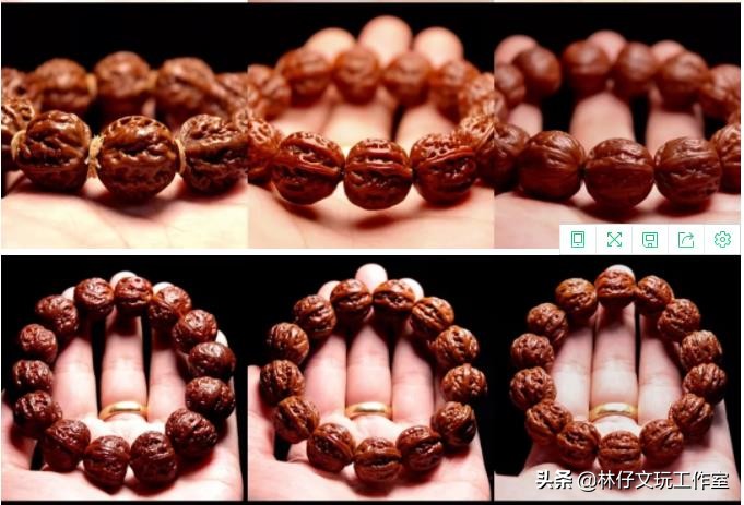 文玩小核桃手串前期怎么玩,天津蓟县野生文玩小核桃手串