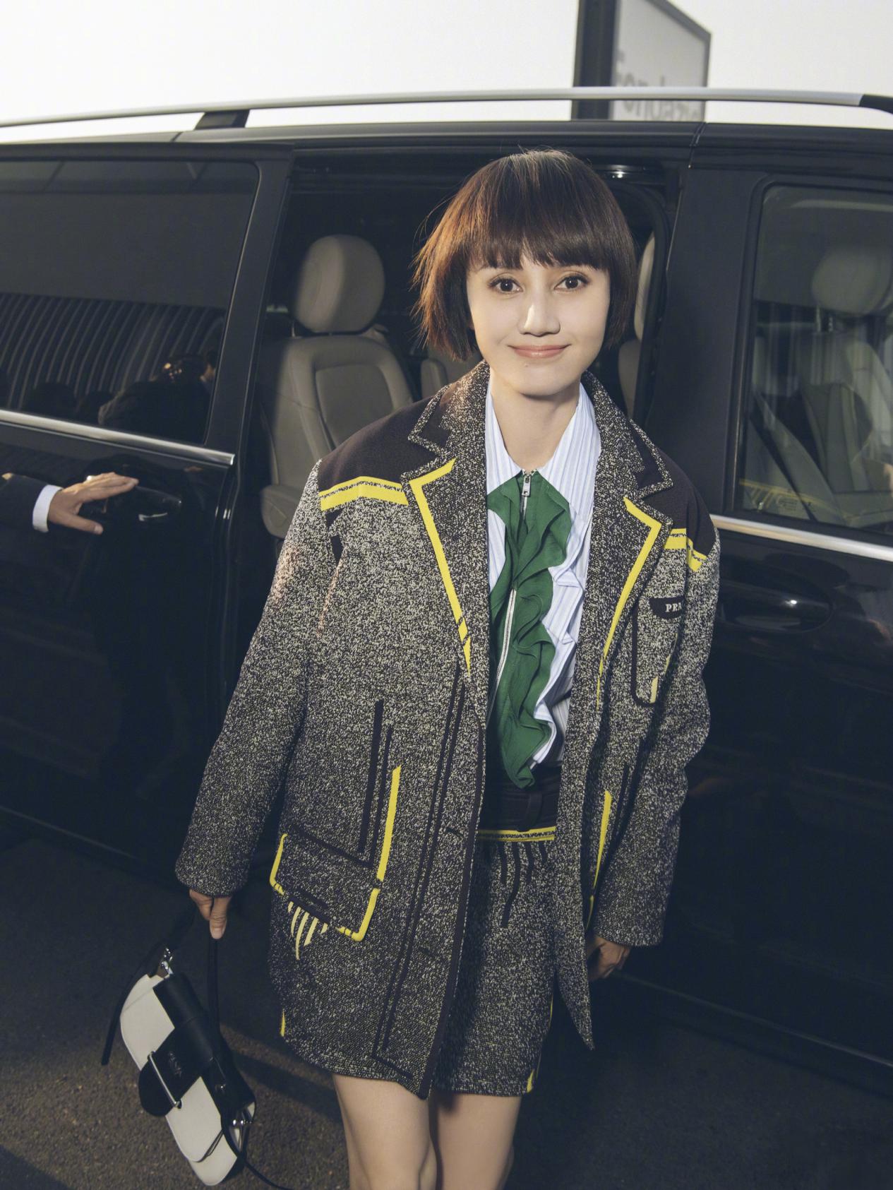 袁泉穿搭同款,袁泉牛仔外套穿搭