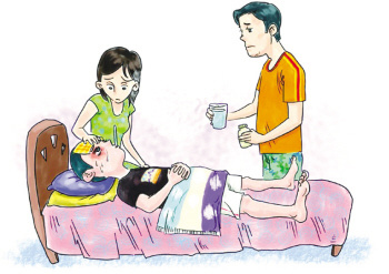 我只是拉肚子可是为啥发烧呢？这个可以用艾灸调理，要不试试