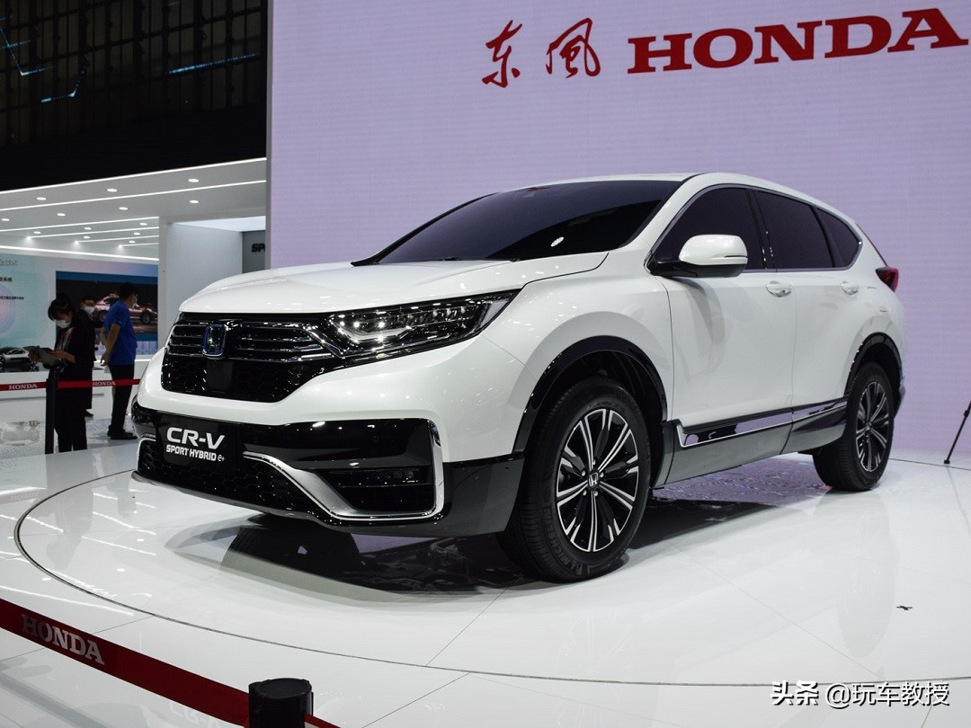 本田皓影插电phev版,本田suv皓影混动phev红色