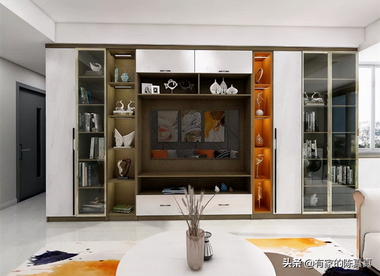 定制电视柜和墙体有缝隙,电视柜与墙有缝