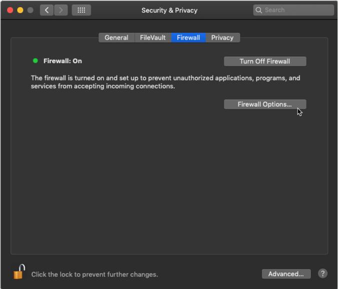 mac系统的防火墙需要打开吗,mac可以关闭防火墙吗