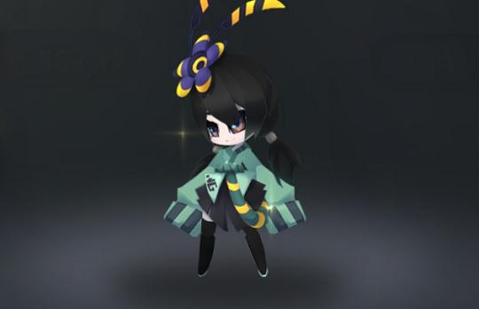 无人知晓她的身份，每次只有轻柔的歌声伴你左右，默默守护~