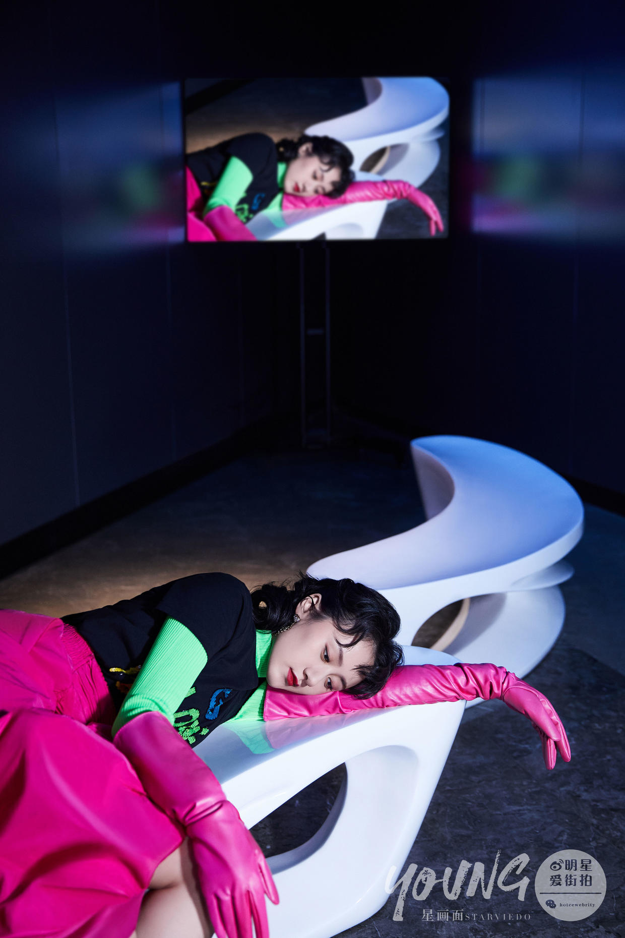 袁冰妍星动之夜最美图片,星画面