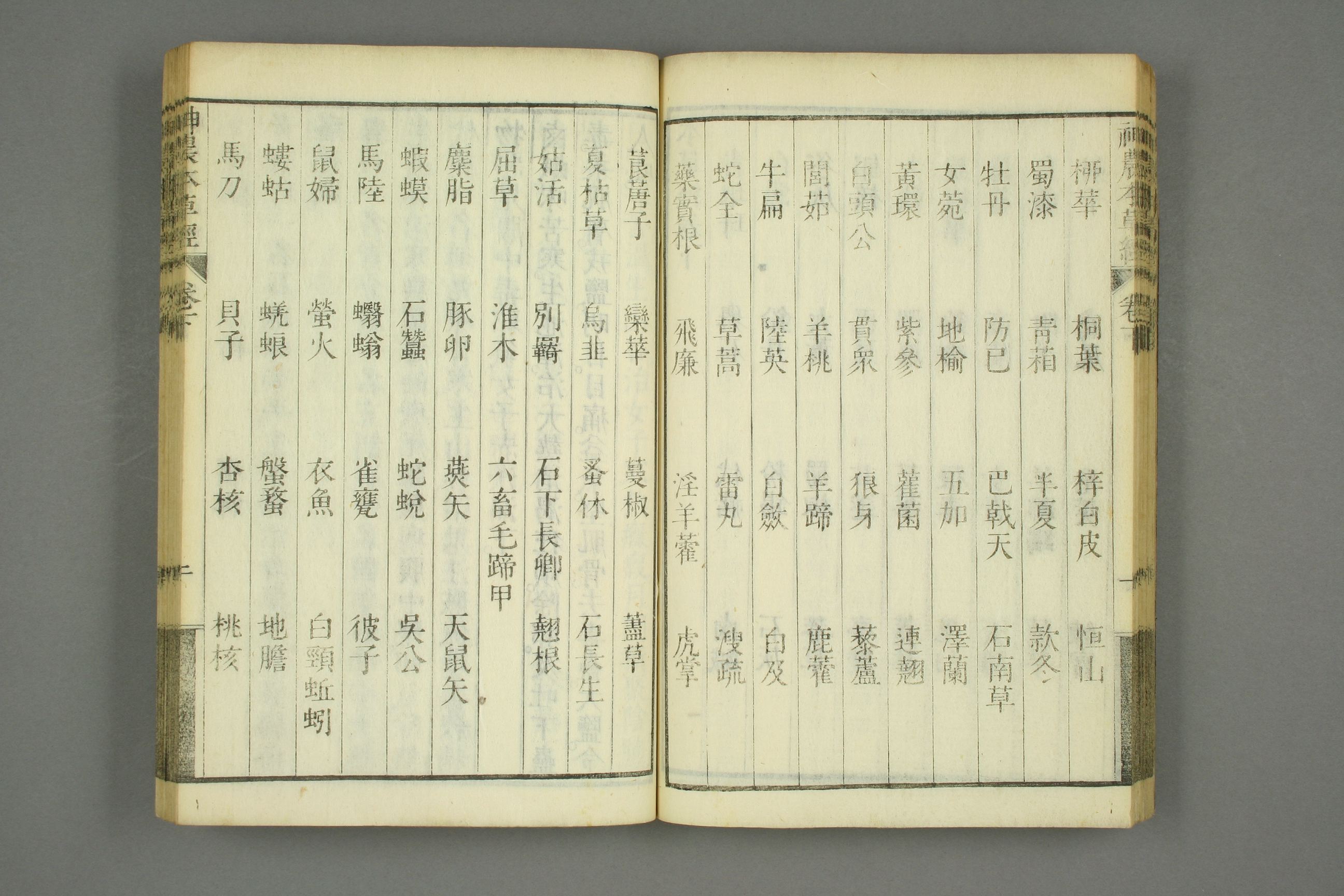 古本神农本草经的古图片,神农本草经原书图片