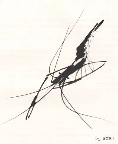 国画用胶矾水画虾技法,娄师白画虾技法视频