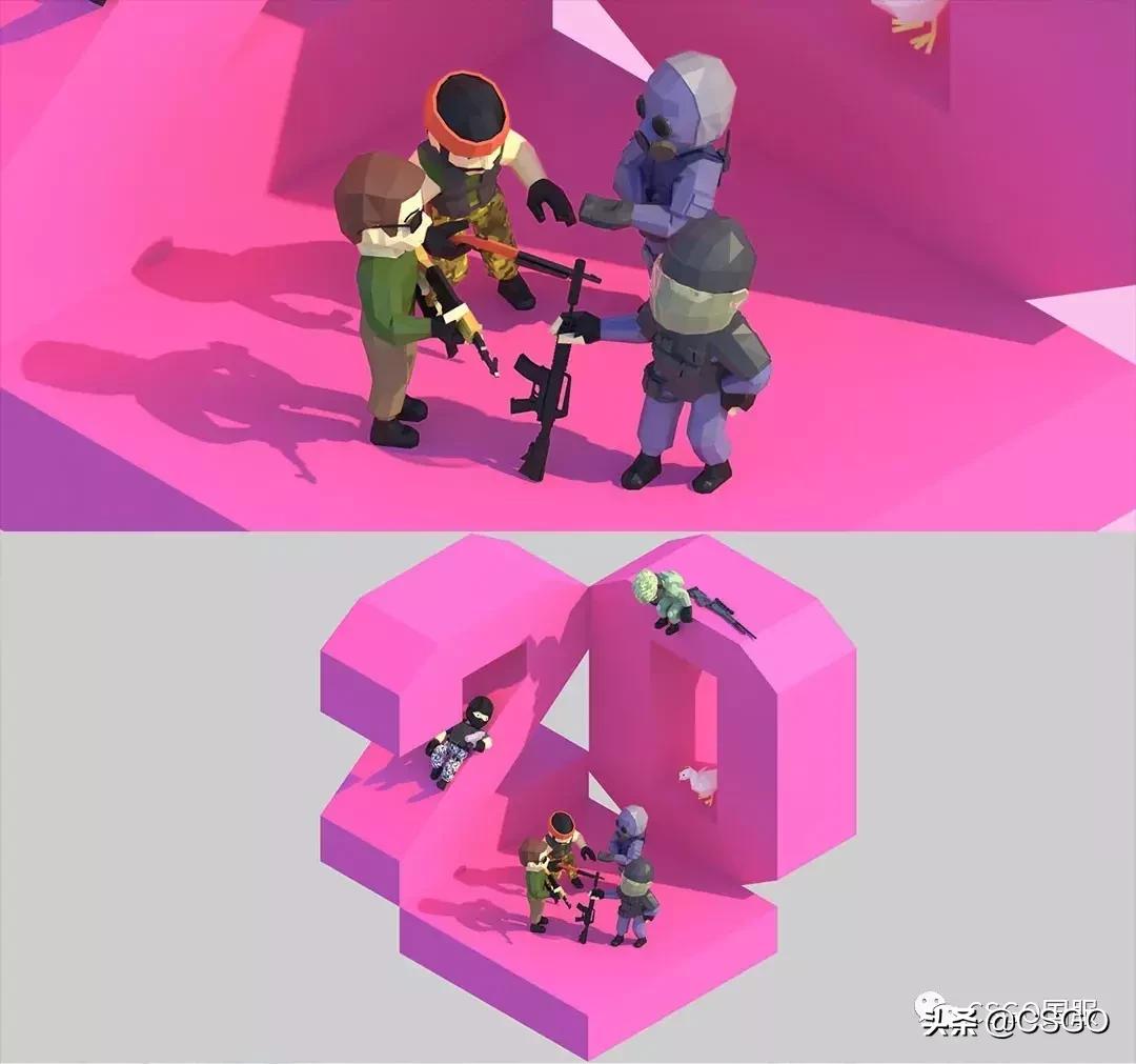 还有孙宝迪和永不鸽播？CS20周年T恤设计大赛作品第二弹