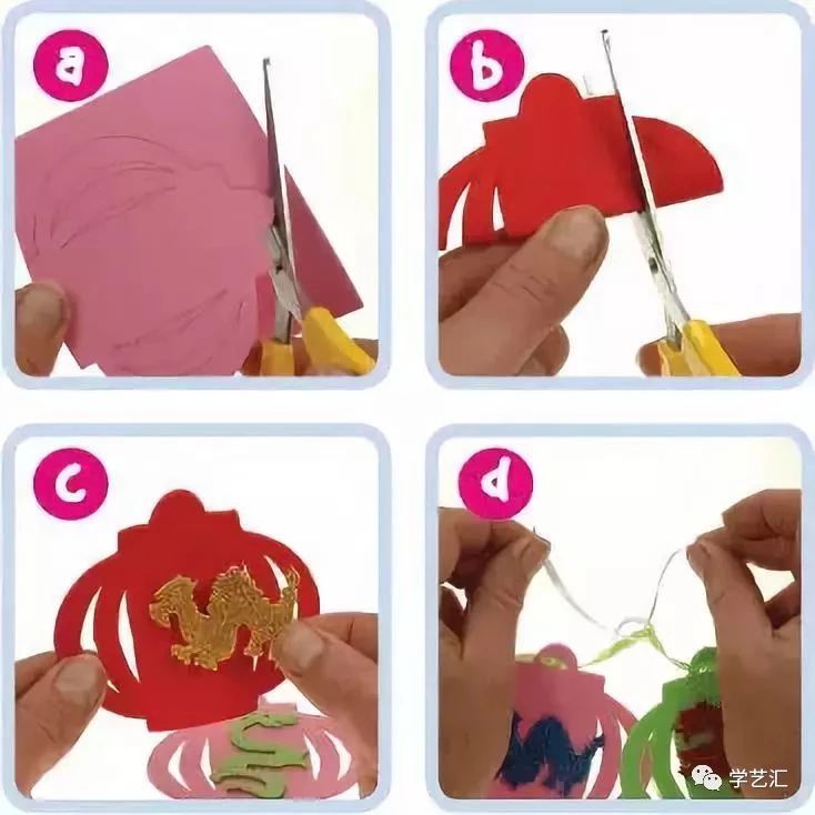 中国风过新年灯笼手工制作,糖葫芦灯笼手工制作幼儿园元旦