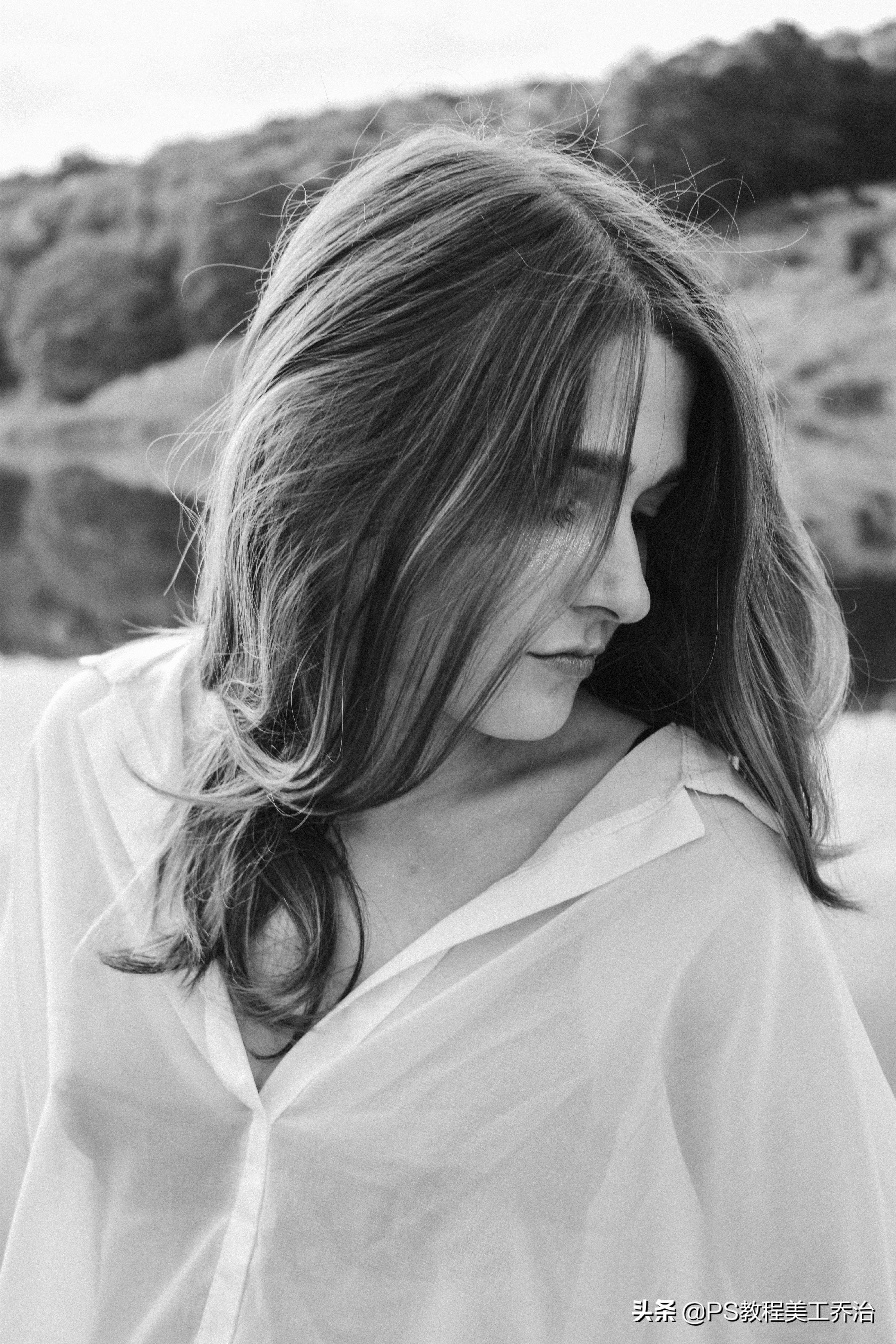 ps怎么给黑白皮肤上颜色,ps老照片怎么调色彩色