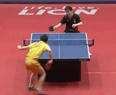 推下旋球技术示范与讲解,如何练习拉下旋球